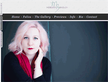 Tablet Screenshot of meredithbradley.com